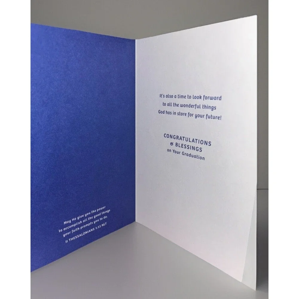 Christian Graduation Card – DaySpring – Congratulations & Blessings - New